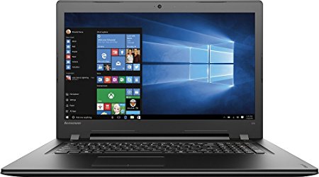 2017 Newest Lenovo 17.3" HD  High Performance Premium Laptop, Intel Core i5-6200U Processor, 8GB RAM, 1TB HDD, Intel HD Graphics 520, DVD, HDMI, VGA, Bluetooth, 802.11ac, Webcam, Windows 10-Black