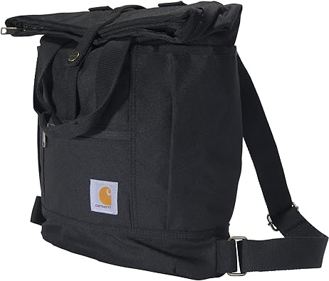 Carhartt Convertible, Durable Tote Bag with Adjustable Backpack Straps and Laptop Sleeve