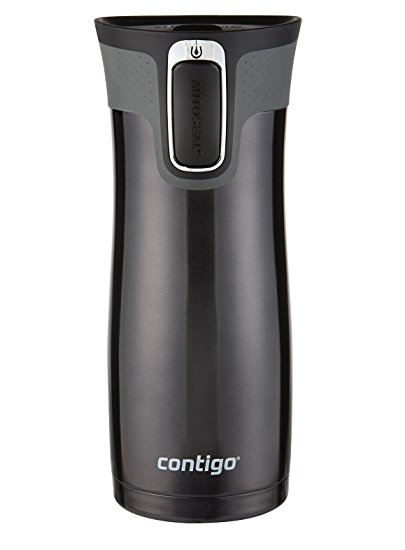 Contigo West Loop (WLD100J01) Autoseal Stainless Steel Travel Mug with Lid - Black, 16 oz