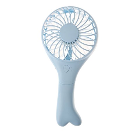 Mini Fan, Handheld Portable USB Fan with Rechargeable 1200MA Battery Operated at Home, Office, or Outdoors – Pink