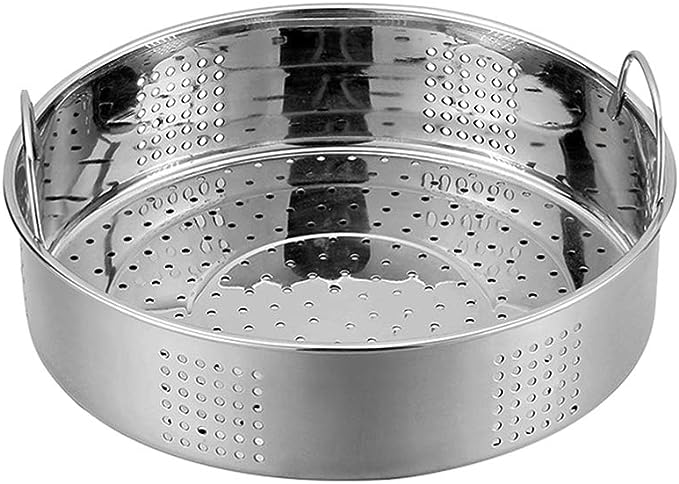 DOITOOL 25cm Stainless Steel Steaming Basket Egg Steam Rack Food Steamer Cookware for Restaurant Kitchen