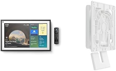Echo Show 15 Bundle: Includes, Echo Show 15 | Full HD 15.6" smart display with Alexa and Fire TV built in | Remote included & Made for Amazon Rotating Wall Mount