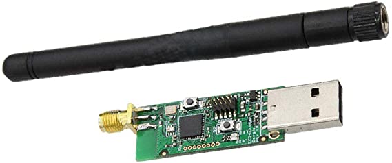 Acxico 1Pcs USB CC2531 Sniffer Board Bluetooth 4.0 Wireless Zigbee Analyzer Module with External Antenna