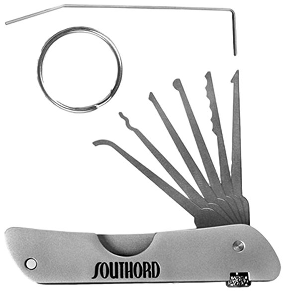 Southord JPXS-6 Southord Pocket Lock Tool Jack Knife Set