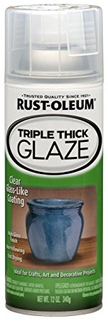 Rust-Oleum 264985 Specialty Clear Triple Thick Spray, Clear, 12-Ounce  6 Pack