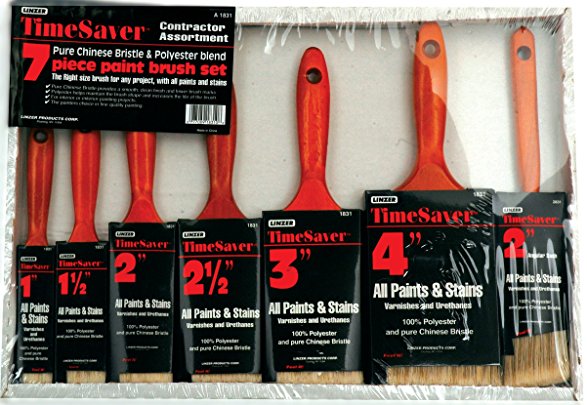 Linzer A-1831 7-Piece Time Saver Deluxe Quality Polyester Brush Set
