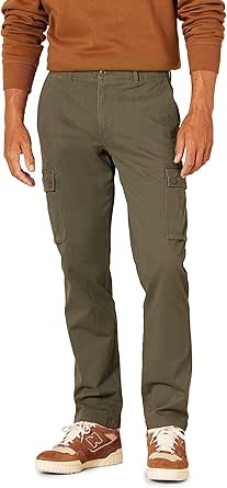 Amazon Essentials Men's Slim-Fit Stretch Cargo Pant (Available in Big & Tall)