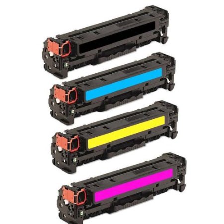 HI-VISION HI-YIELDS ® Compatible Toner Cartridge Replacement for Canon 131 (1 Black, 1 Cyan, 1 Yellow, 1 Magenta, 4-Pack)