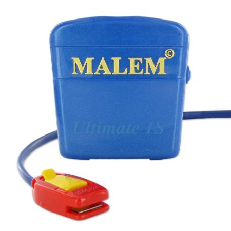 Malem Ultimate Selectable Bedwetting Enuresis Alarm with Vibration - Royal Blue