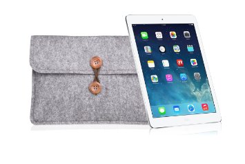 Bear Motion for 9.7-inch iPad Pro and iPad Air - Premium Felt Sleeve Case for iPad Air, iPad Air 2 and 9.7-inch iPad Pro 9.7 Inch Tablet