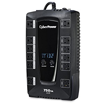 CyberPower AVRG750LCD 750VA UPS with LCD Display