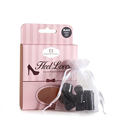 Heel Lovers Protective Heel Caps by FootFitter - High Heel Tip Covers for Women!