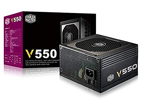 Cooler Master V550 PSU 'Fully Modular, 80 Plus Gold, 550W' RS550-AFBAG1-UK