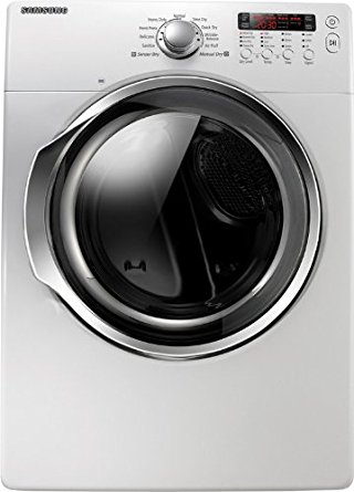 Samsung DV330AEW 7.3 Cu. Ft. Neat White Stackable Electric Dryer - DV330AEW