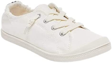 Charles Albert Canvas Sneakers for Women, Lace Up Tennis Shoes