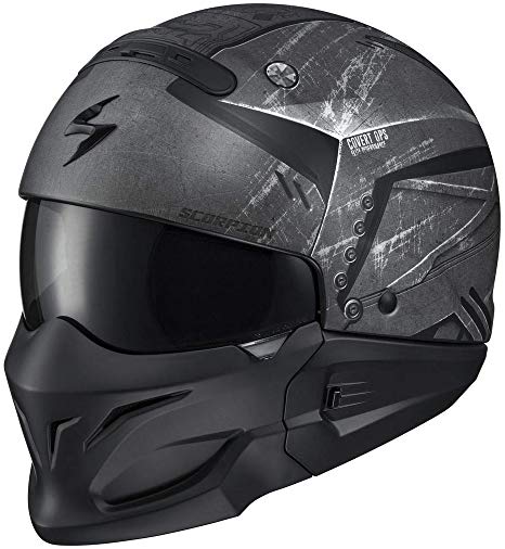 Scorpion Covert Helmet - Incursion (X-Large) (Black/Grey)