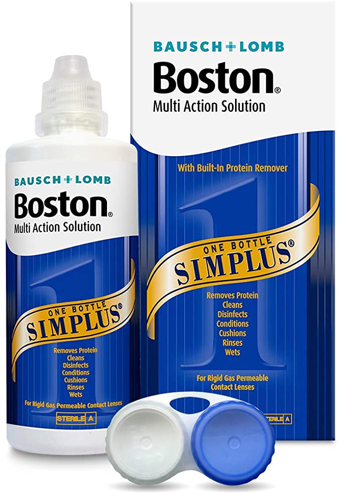 Boston Bausch & Lomb Simplus Multi Action Solution for Rgp Lenses 120ml