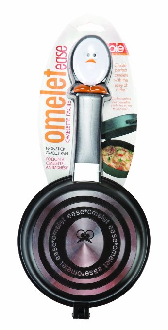 Joie Whisky Egg Non-Stick Double Sided Omelette Pan, Silver, Small