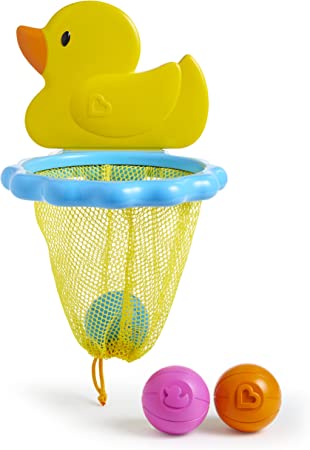 Munchkin Duck Dunk Bath Toy, Multicolor, Small