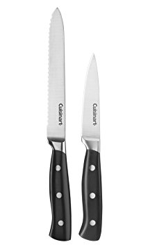 Cuisinart Classic Triple Rivet 2-Piece Set, 5.5-Inch Utility and 3.5-Inch Paring