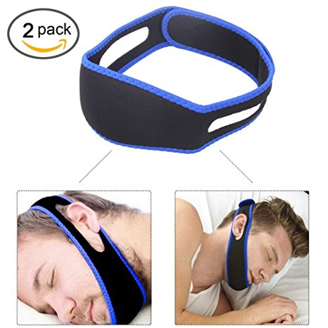Snoring Solution Anti Snoring Chin Strap,Snore Reduction Chin Strips, Stop Snoring, Adjustable Snore Relief Chin Strap