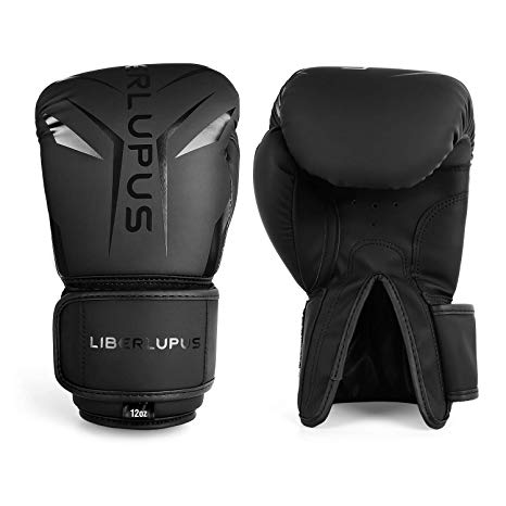 Liberlupus Boxing Gloves for Men & Women, Boxing Training Gloves,  Kickboxing Gloves, Sparring Punching Gloves, Heavy Bag Workout Gloves for  Boxing