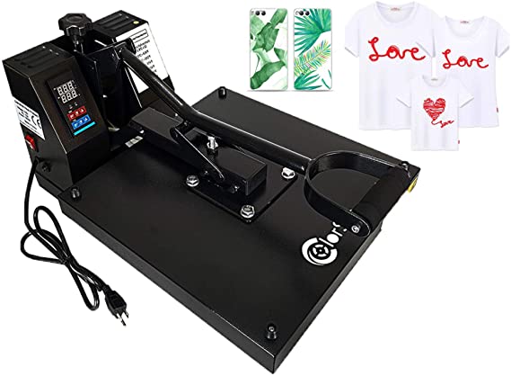 ColorSub Heat Press Machine 15x15 inch Digital Transfer Sublimation Machine for T Shirts Vinyl HTV