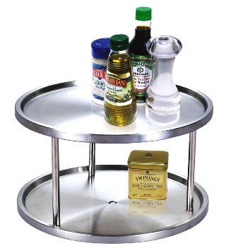 Cook N Home 10-1/2-Inch 2 Tier Lazy Susan