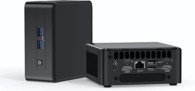 Intel NUC 11 Pro Mini PC Tiger Canyon Intel i5-1135G7 4C/8T 16GB DDR4 RAM 500GB M.2 NVME SSD, Windows 11 Pro Mini Desktop Computer with Thunderbolt 3, HDMI 2.0, WiFi6, USB 3.2, BT5.2