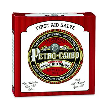 J.R. Watkins Apothecary Petro-carbo Medicated First Aid Salve,4.37 Ounce
