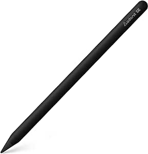 Adonit SE(Black) Magnetically Attachable Palm Rejection Pencil for Writing/Drawing Stylus Compatible w iPad 6th-10th, iPad Mini 5th/6th, iPad Air 3rd-5th, iPad Pro 11" 1st-4th, iPad Pro 12.9" 3rd-6th