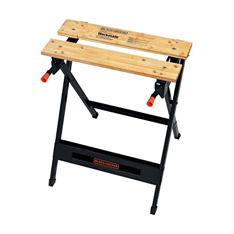 Black & Decker WM125 Workmate 125 350-Pound Capacity Portable Work Bench with 79-010-4 Workmate Swivel Grip Peg, 4-Pack