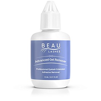 Advanced Remover Gel for Professional Eyelash Extension Glue | Quickly and Easily Removes Individual Semi Permanent Lashes and Works Well on Even the Strongest Adhesives | Scented Cool Blue Color