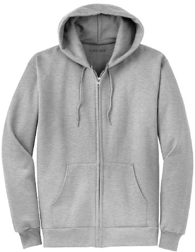 Joe's USA Full Zipper Hoodies - Hooded Sweatshirts in 28 Colors. Sizes S-5XL