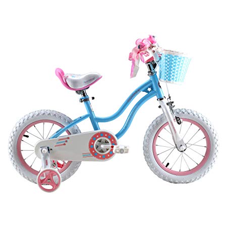 Royalbaby Stargirl Girl's Bike, 12-14-16-18 inch wheels, Blue or Pink