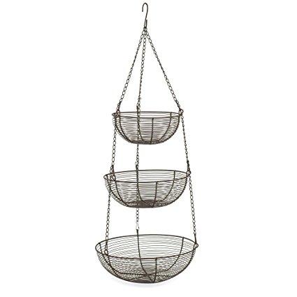 Bronze Wire Hanging Baskets BZ 309