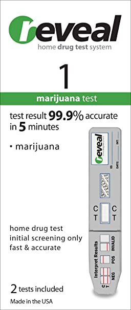 REVEAL HomeChek Marijuana At Home Drug Test Kit