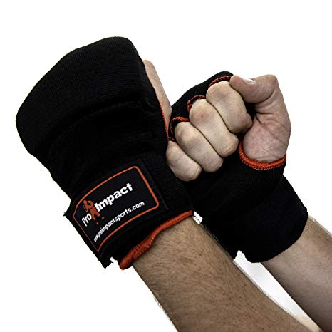 Pro Impact Boxing MMA Quick Handwraps Glove Wraps LARGE 1 Pair
