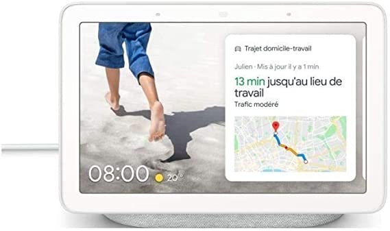 GOOGLE Home Nest Hub Gris clair