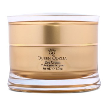 Queen Odelia Anti-Aging Eye Cream For Dark Circles- Rich in Cactus Oil & Dead Sea Minerals, VITAMIN E & Omega 6- 1.7 oz- 50 mL- Formulated to recharge, revitalize and intensively nourish the skin
