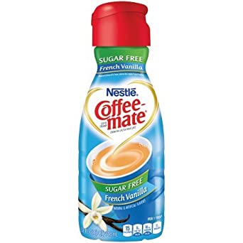 COFFEE-MATE French Vanilla Sugar Free Liquid Coffee Creamer 32 (Pack of 2)