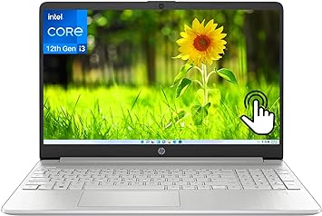 HP 2023 Newest 15.6" Touchscreen Laptop, 12th Gen Intel i3-1215U CPU (Up to 4.4GHz), 32GB RAM, 1TB SSD, 11 H Battery Life, Micro-Edge, Anti-Glare, Thin & Portable for Business, Win 11 Home S