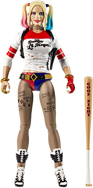 Mattel DC Comics Multiverse Suicide Squad Figure, Harley Quinn, 6"
