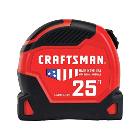 CRAFTSMAN Tape Measure, PRO-11, 25-Foot (CMHT37525)