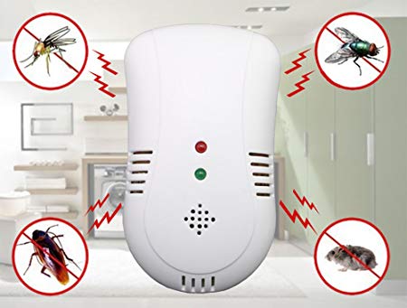 Pest X Electronic Pest Repeller - (Electromagnetic   Ultrasonic) Plus Model - Repels Mice, Rats, Roaches, Spiders & Other Insects