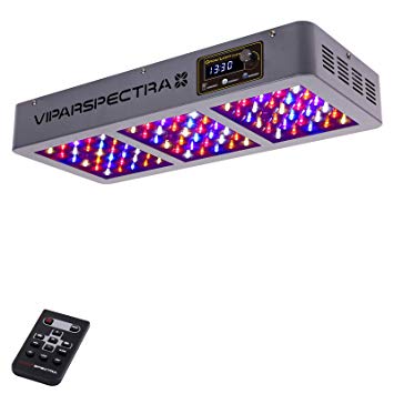 VIPARSPECTRA Timer Control Series TC450 450W LED Grow Light - Dimmable Veg/Bloom Channels 12-Band Full Spectrum for Indoor Plants