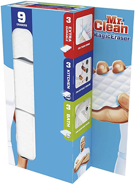 Mr. Clean Magic Eraser Variety Tub (9)