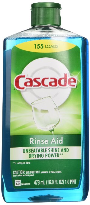 Cascade Rinse Aid Dishwasher Rinse Agent 16 Fl Oz