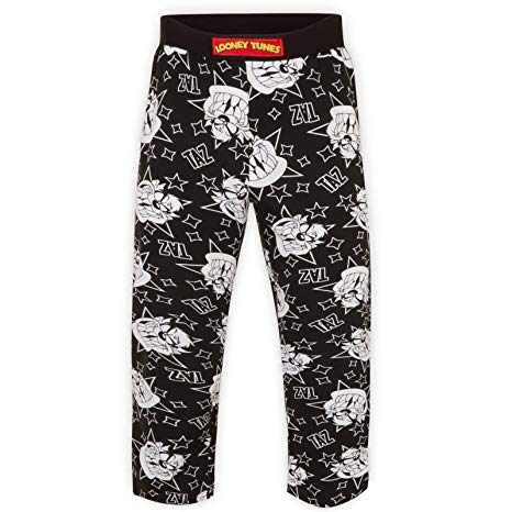 Looney Tunes Bugs Bunny Taz Official Gift Mens Lounge Pants Pyjama Bottoms