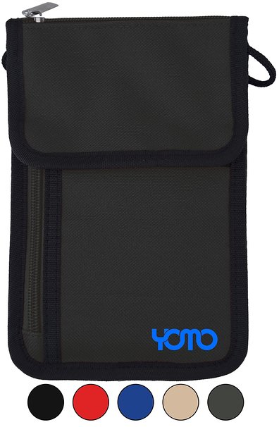 YOMO Designer Passport Holder Top Rated Water-resistant RFID Safe 100 Satisfaction